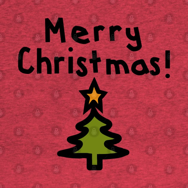 Merry Christmas Tree by ellenhenryart